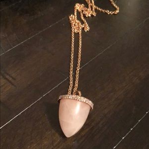 Rebecca Minkoff Rose Gold Pendant Necklace